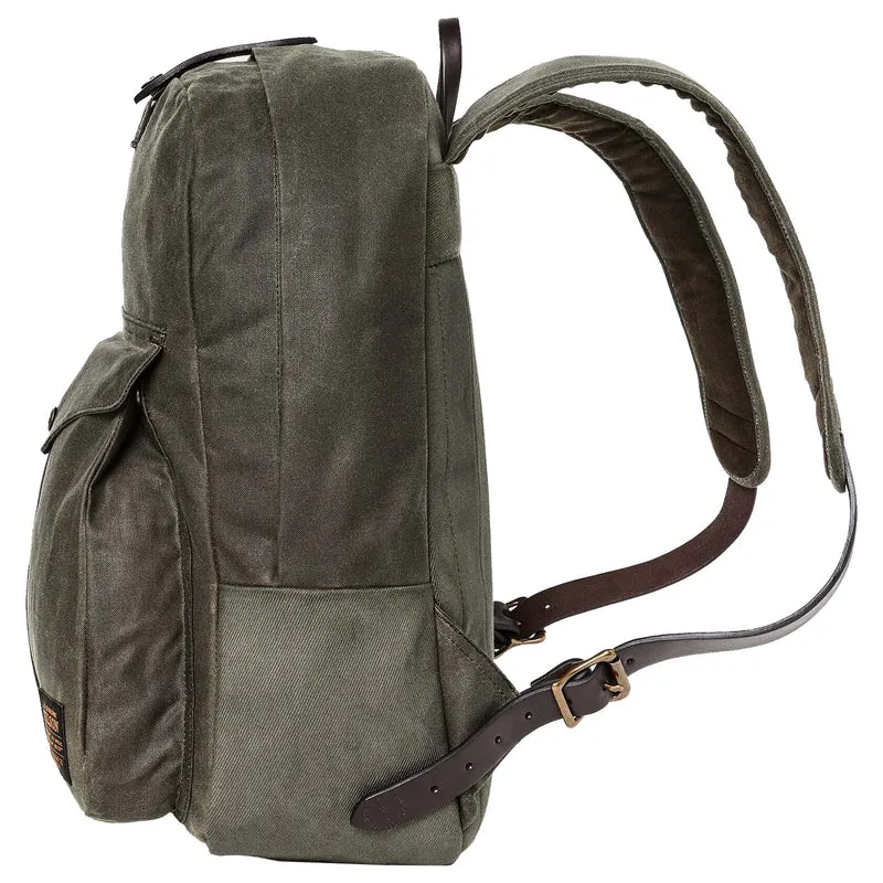 Filson Journeyman Oil Finish - Rucksack 15" 44.5 cm (otter green)