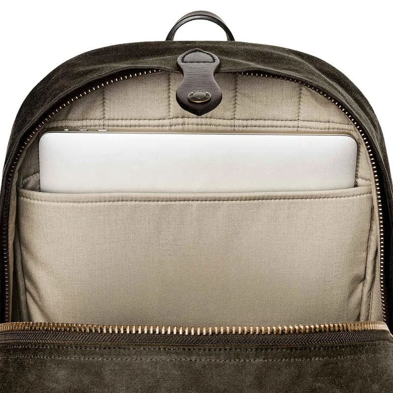 Filson Journeyman Oil Finish - Rucksack 15" 44.5 cm (otter green)