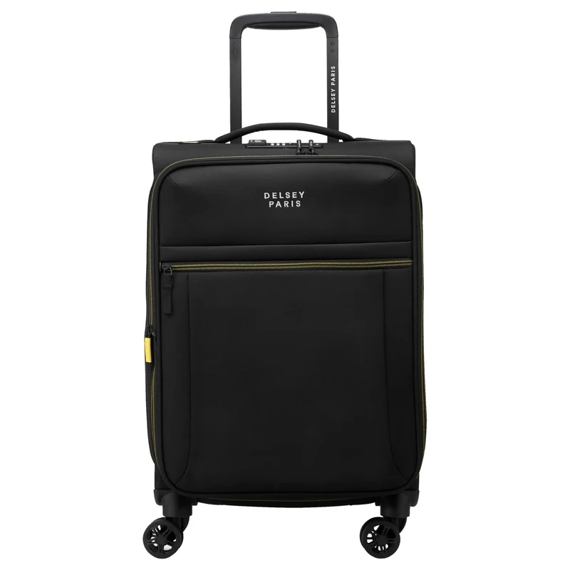 Delsey Paris Brochant 3 - 4-Rollen-Kabinentrolley S 55 cm erw. (tief schwarz)