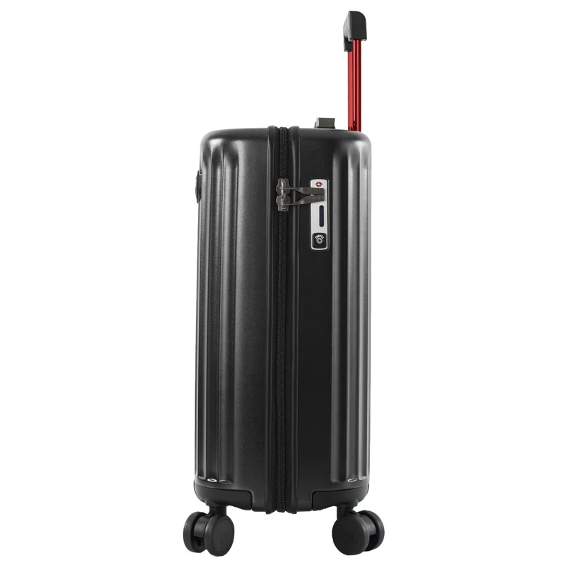 Heys SmartLuggage - 4-Rollen-Kabinentrolley S (black)