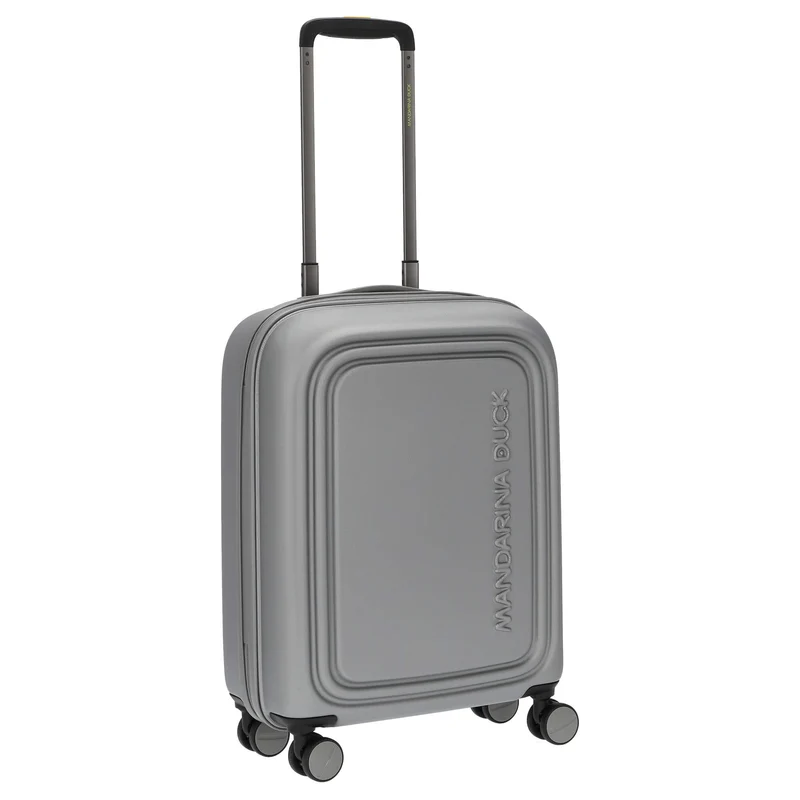 Mandarina Duck Logoduck+ - 4-Rollen-Kabinentrolley 55 cm S (silver)