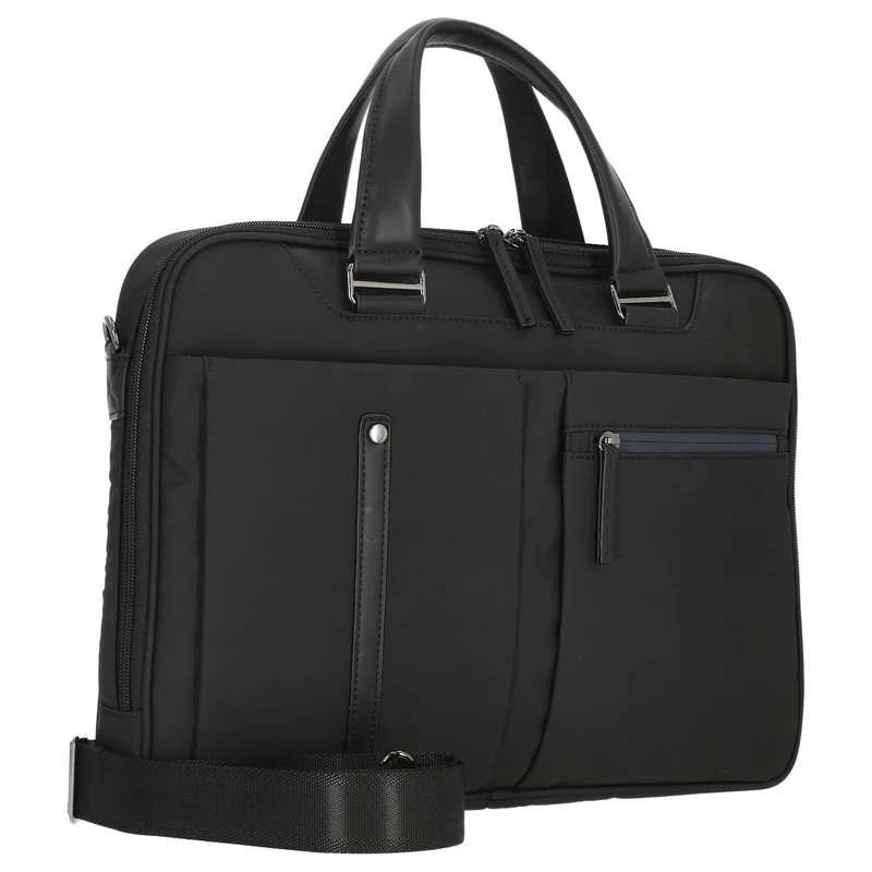 D&N Business Line - Aktentasche 40 cm Leder (schwarz)