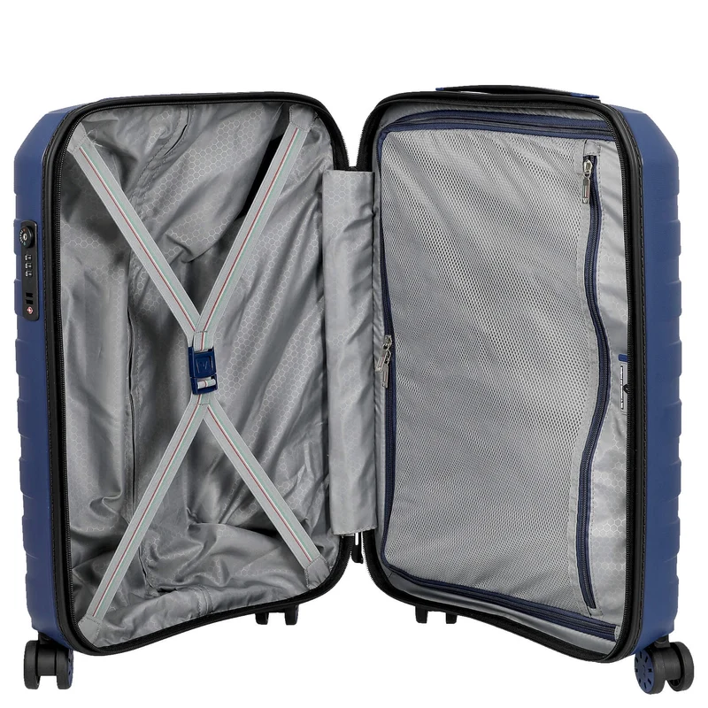 Roncato Box Sport 2.0 - 4-Rollen Kabinentrolley S 55 cm (nero/navy)