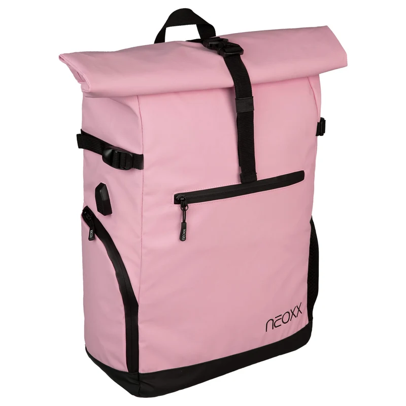 Neoxx VIBE Roll Top - Rucksack 15" 45 cm USB (candy)