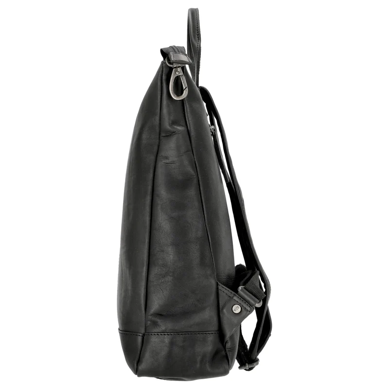 The Chesterfield Brand Manchester - Rucksack Leder 40 cm (black)