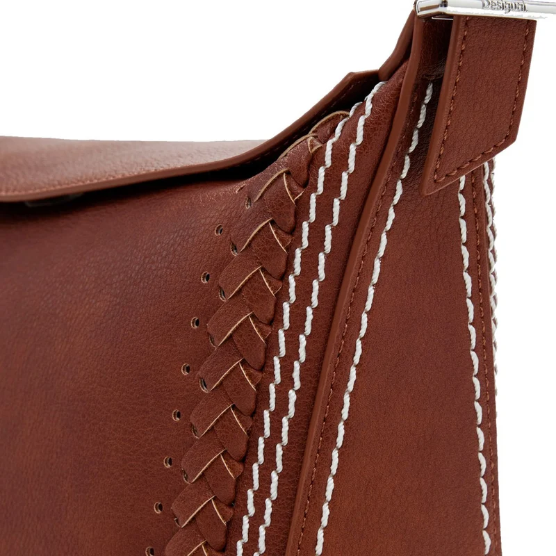 Desigual Trama Munich - Schultertasche 27.5 cm (camel)
