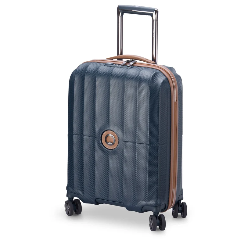 Delsey Paris Carrousel - 4-Rollen-Kabinentrolley Slim line 55 cm (marineblau)