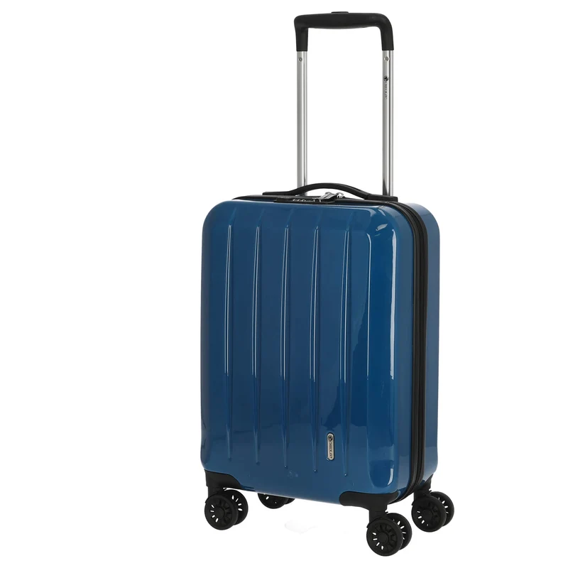 CHECK.IN London 2.0 - 4-Rollen-Trolley 50 cm (blau)