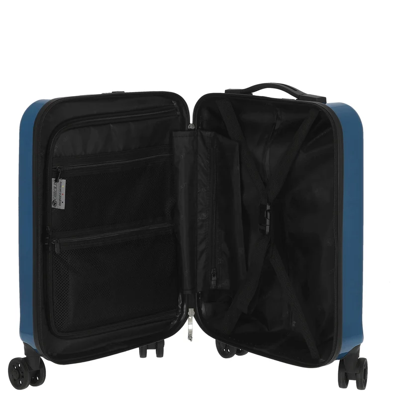 CHECK.IN London 2.0 - 4-Rollen-Trolley 50 cm (blau)