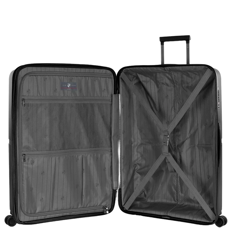 Heys AirLite - 4-Rollen-Trolley Set 3tlg. L/M/S erw. (schwarz)