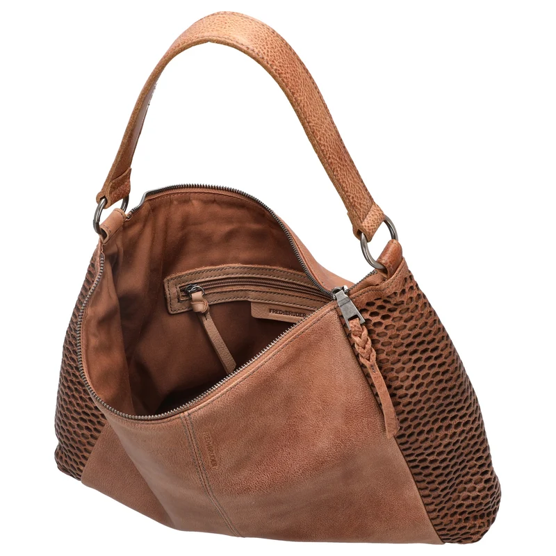 FREDsBRUDER My Hobo - Schultertasche 40 cm (dark caramel)
