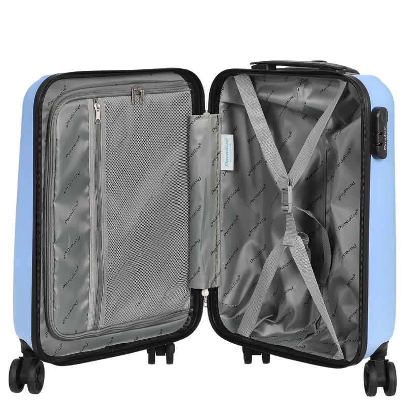 CHECK.IN Aurora - 4-Rollen-Kabinentrolley 54 cm (himmelblau)