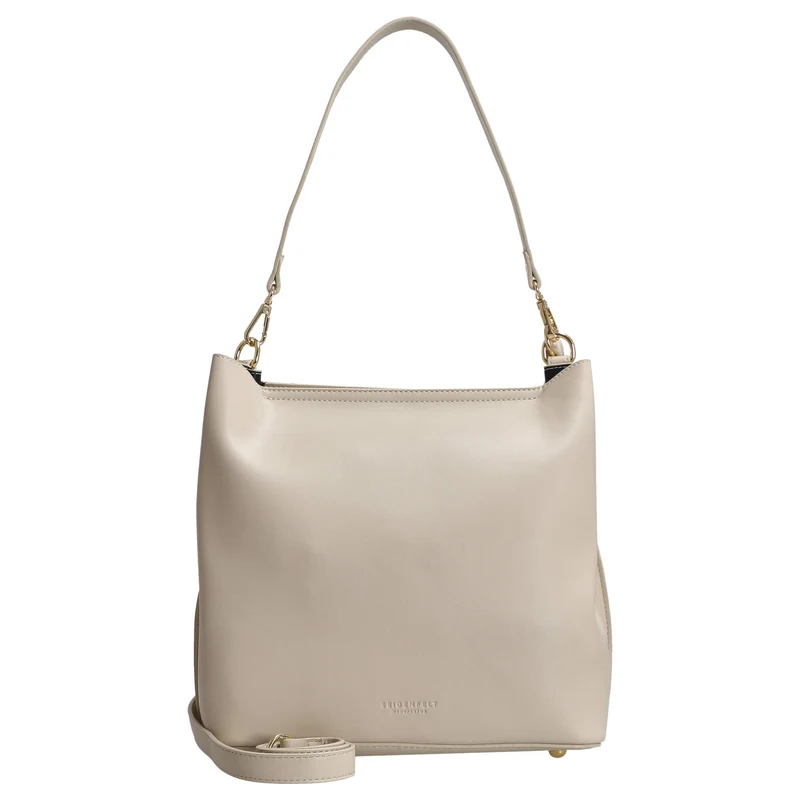 Seidenfelt Viiala Hobo - Schultertasche 27 cm (buttermilk)