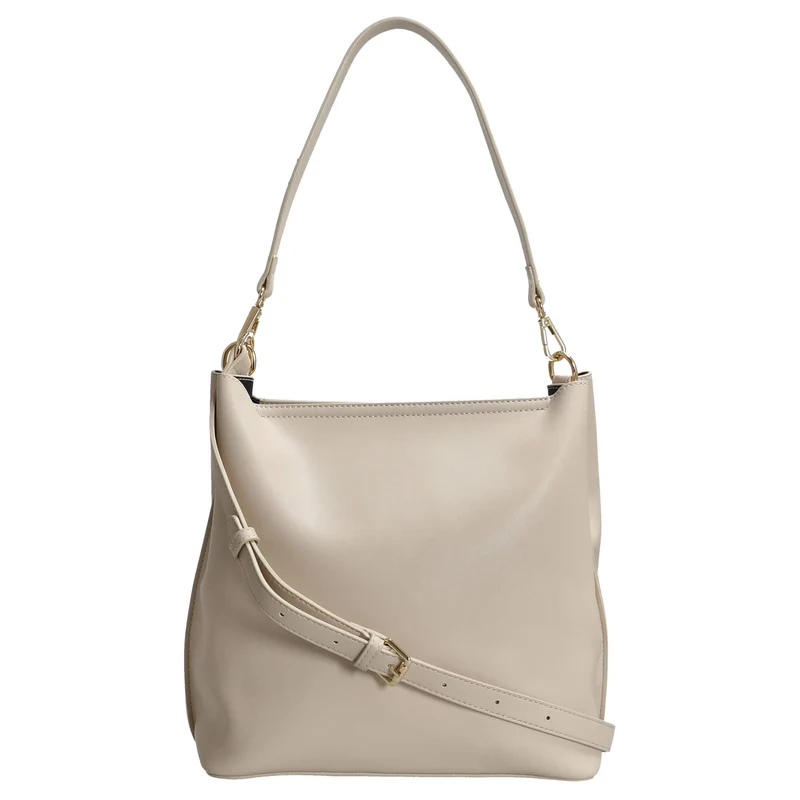 Seidenfelt Viiala Hobo - Schultertasche 27 cm (buttermilk)