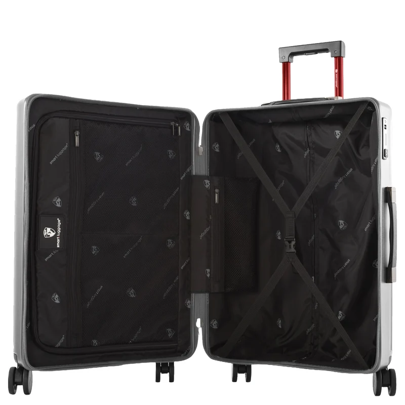 Heys SmartLuggage - 4-Rollen Trolley M (silver)