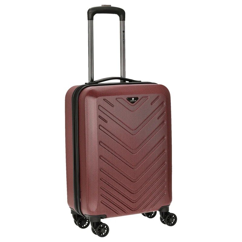 CHECK.IN Mailand - 4-Rollen-Kabinentrolley 55 cm (rot)