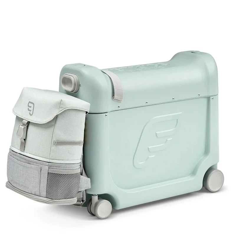 Stokke® JetKids™ Reiseset BedBox 46 cm Set 2 tlg. - 4-Rollen-Kabinentrolley (green / green)