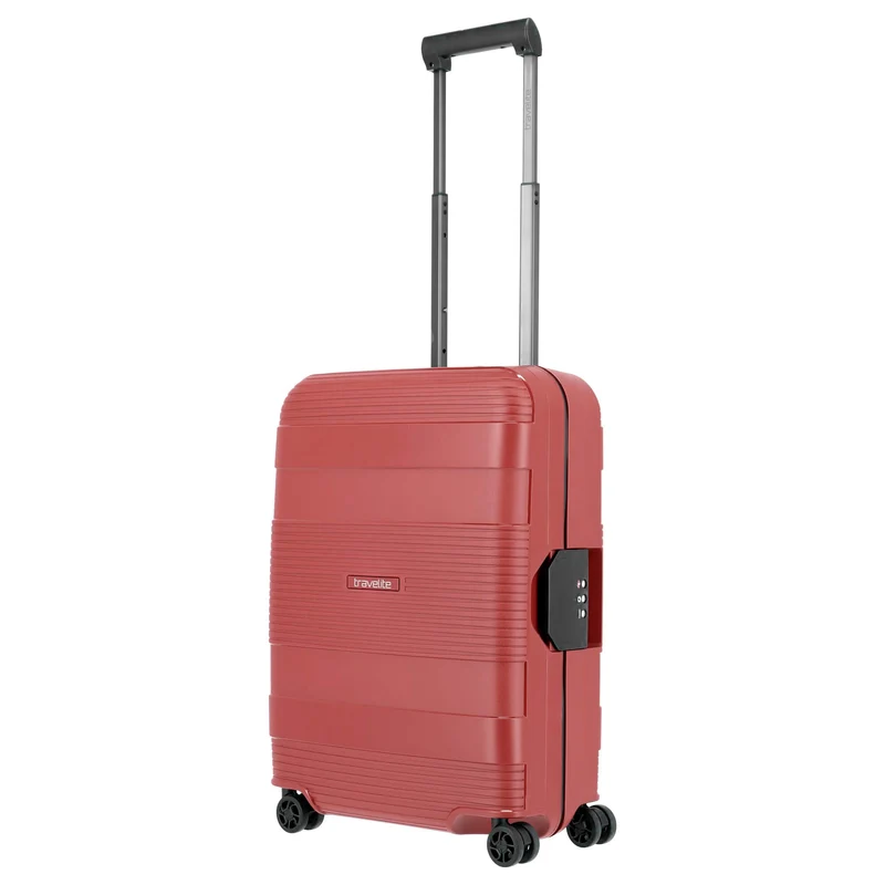 Travelite Korfu - 4-Rollen-Kabinentrolley S 55 cm (rot)