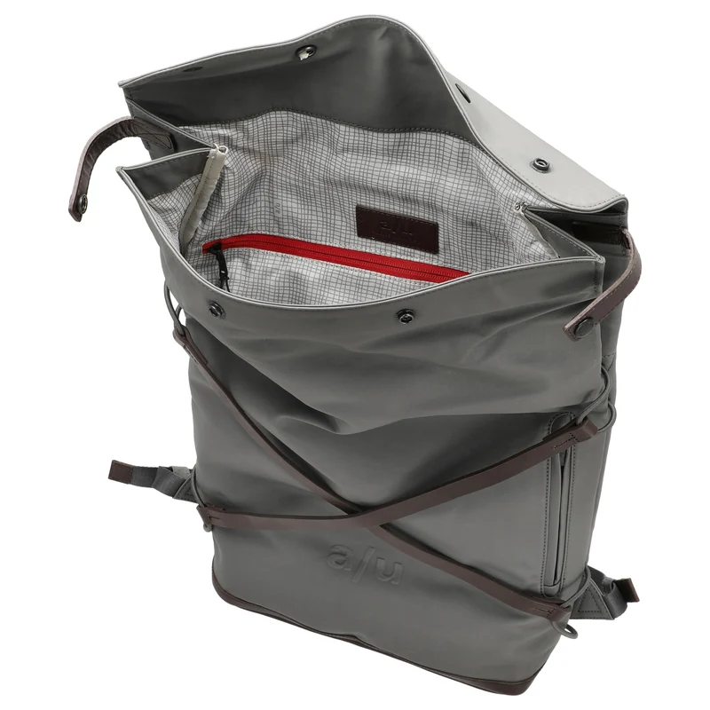 aunts & uncles Japan Osaka Rolltop - Rucksack 15" 47 cm (pewter)