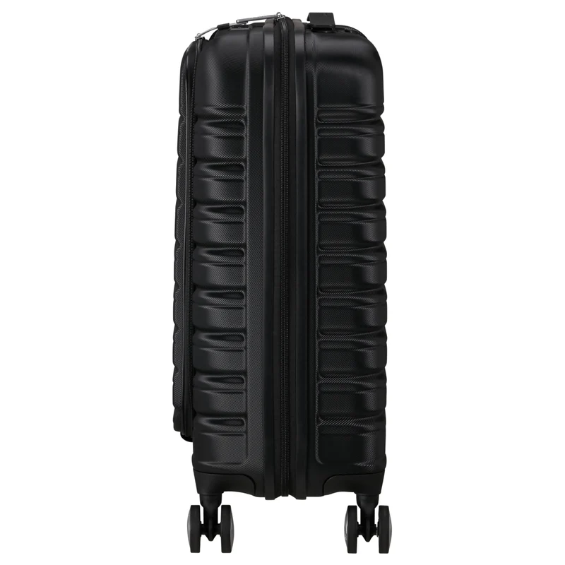 American Tourister Flashline - 4-Rollen-Kabinentrolley mit Vortasche 15.6" 55 cm (schwarz)