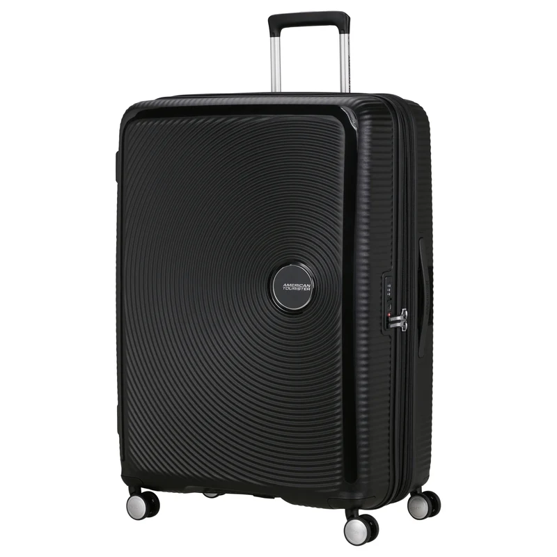 American Tourister Soundbox - 4-Rollen-Trolley 80 cm erw. (schwarz)