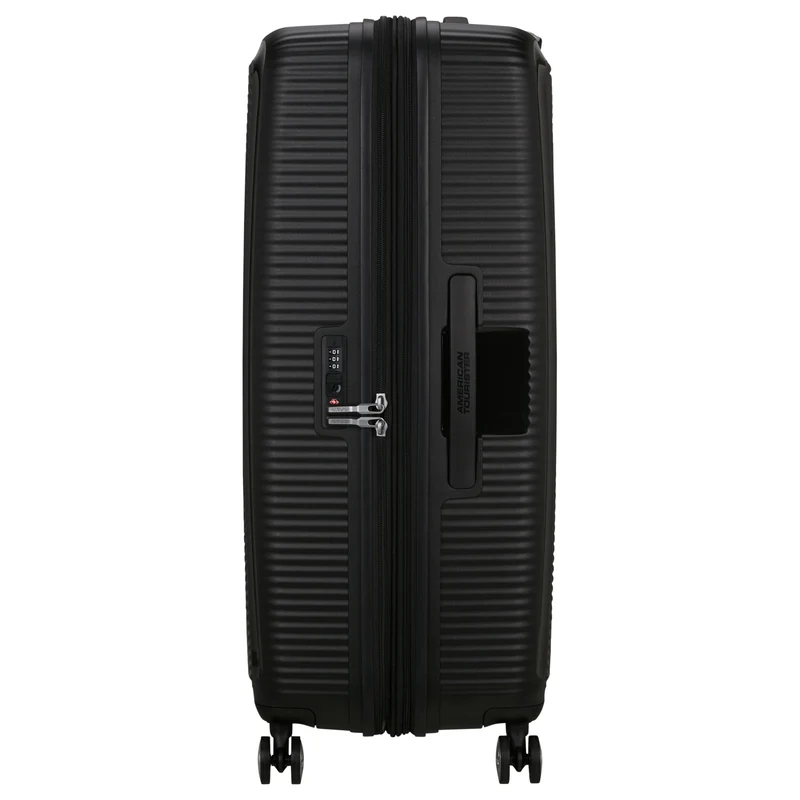 American Tourister Soundbox - 4-Rollen-Trolley 80 cm erw. (schwarz)
