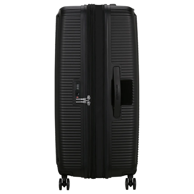 American Tourister Soundbox - 4-Rollen-Trolley 80 cm erw. (schwarz)
