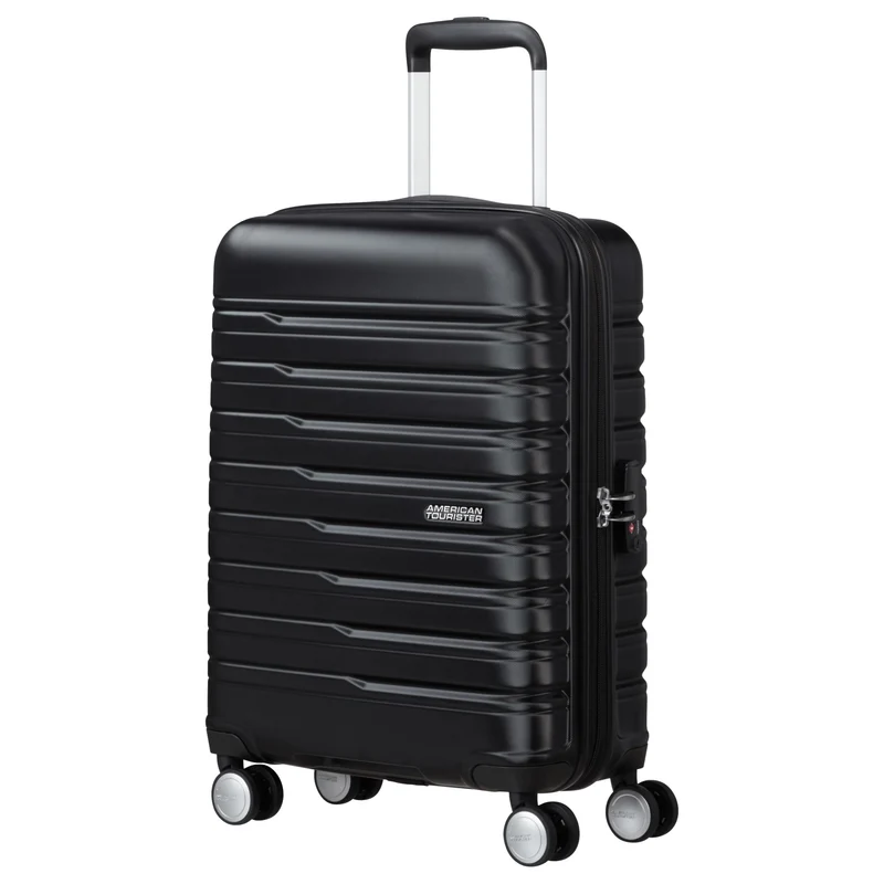 American Tourister Flashline - 4-Rollen-Kabinentrolley 55 cm (schwarz)
