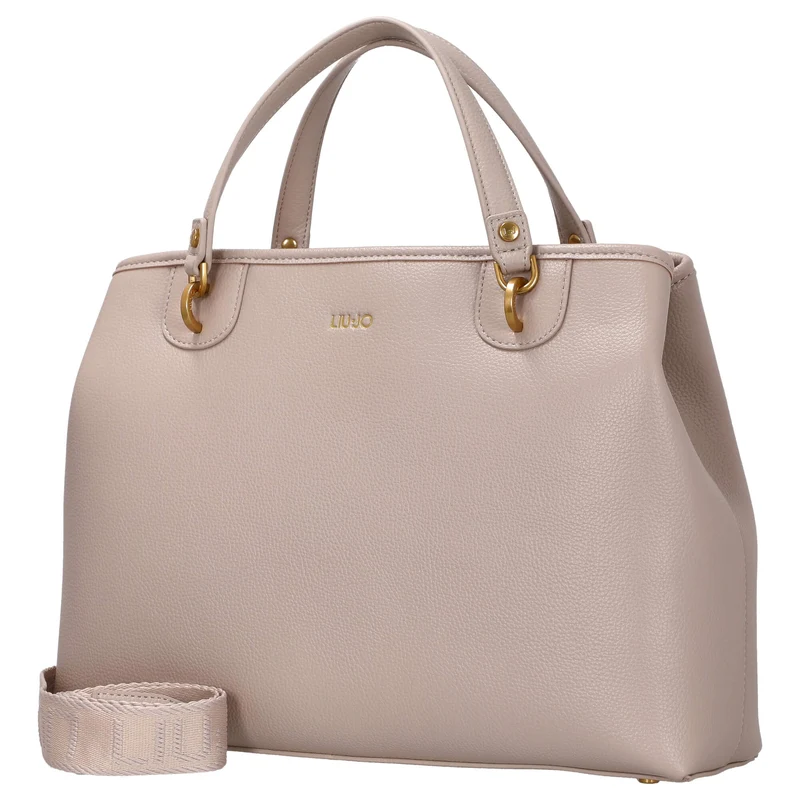 Liu Jo Onice - Shopper L 37 cm (tortora chiaro)