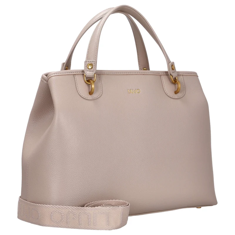 Liu Jo Onice - Shopper L 37 cm (tortora chiaro)