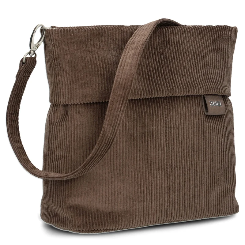 zwei Mademoiselle M8 - Schultertasche 25 cm (cord-wood)
