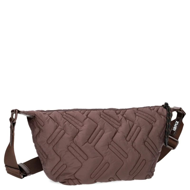 zwei Cleo - Umhängetasche 36 cm (brown)