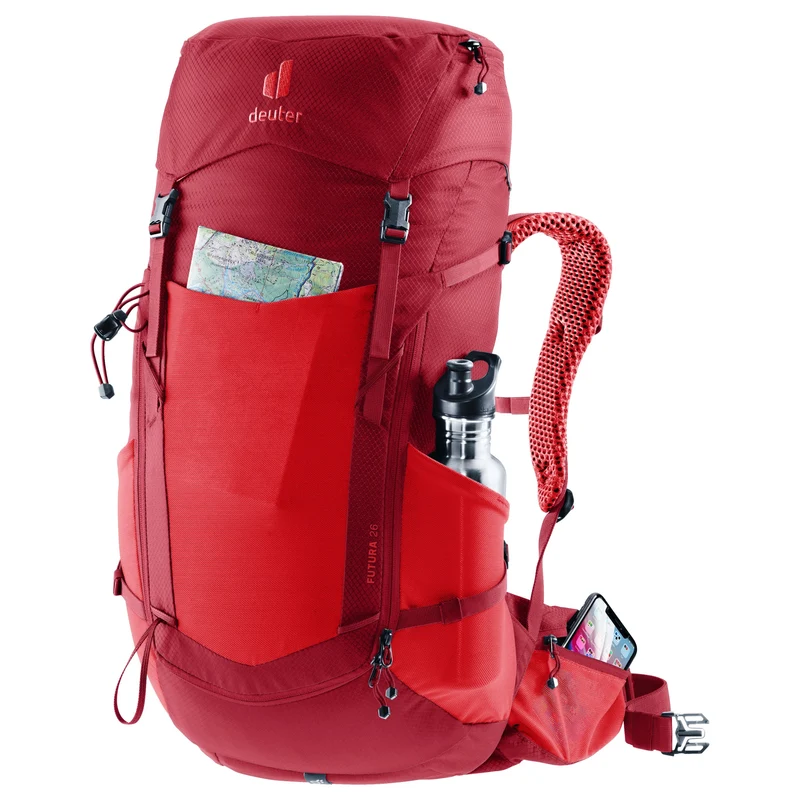 Deuter Futura 26 - Wanderrucksack 62 cm (cherry-masala)