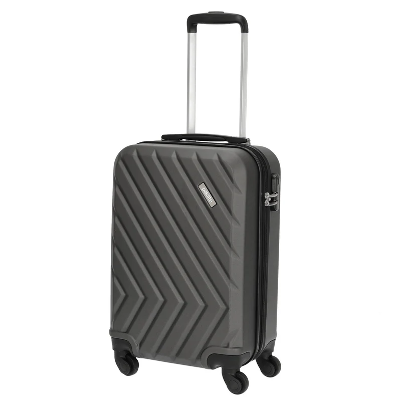 paklite Quick - 4-Rollen-Kabinentrolley S 55 cm (grau/anthrazit)