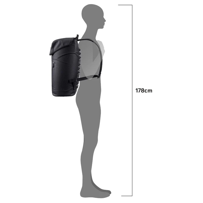 Ortlieb Soulo 25 - Rucksack 15.4" 47 cm (black embossed)