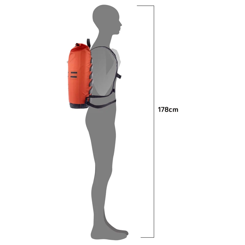 Ortlieb Commuter-Daypack 21 - Rucksack 15.4" 50 cm (rooibos)