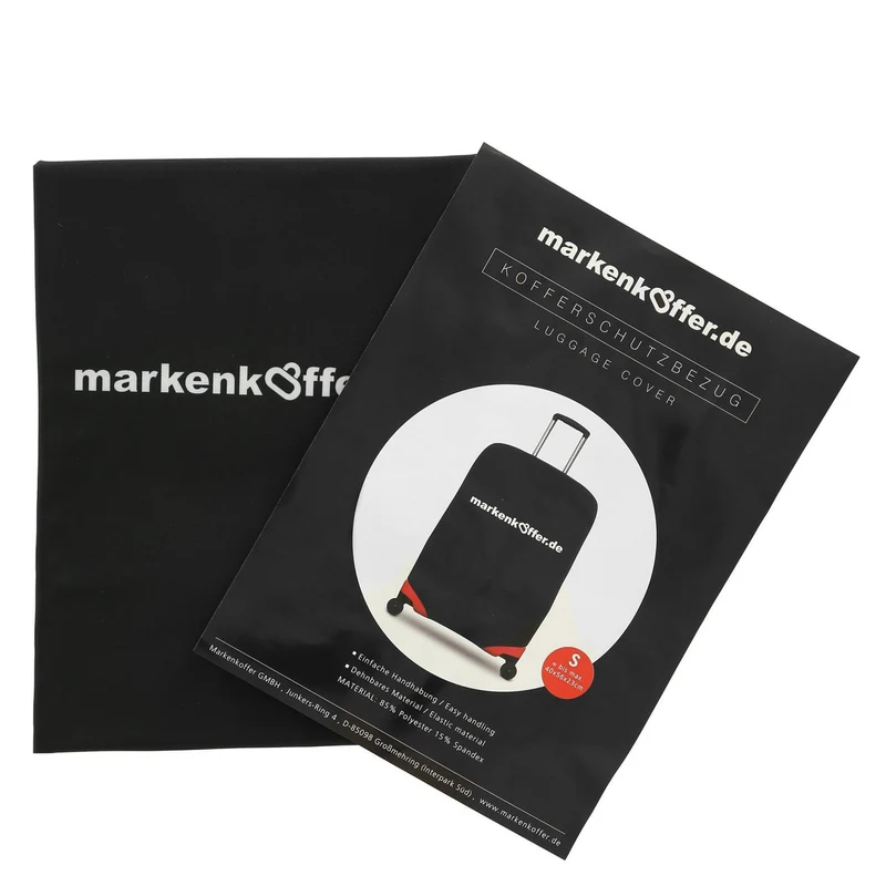 Markenkoffer.de Zubehör - Kofferschutzhülle S (black)