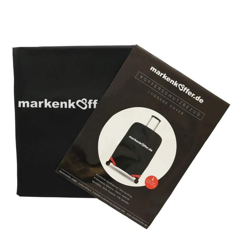 Markenkoffer.de Zubehör Kofferschutzhülle (black, L)