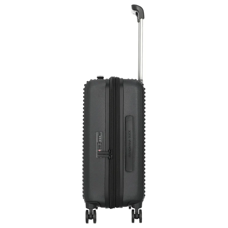 Mandarina Duck Tank Case - 4-Rollen-Trolley 55 cm erw. (black)