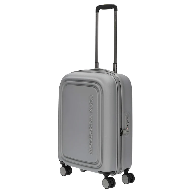 Mandarina Duck Logoduck+ - 4-Rollen-Kabinentrolley 55 cm S (silver)