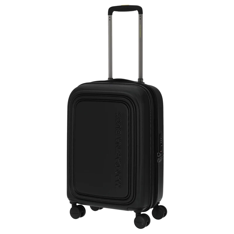 Mandarina Duck Logoduck+ - 4-Rollen-Kabinentrolley 55 cm S erw. (black)