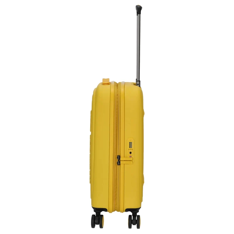 Mandarina Duck Logoduck+ - 4-Rollen-Kabinentrolley 52 cm erw. (duck yellow)