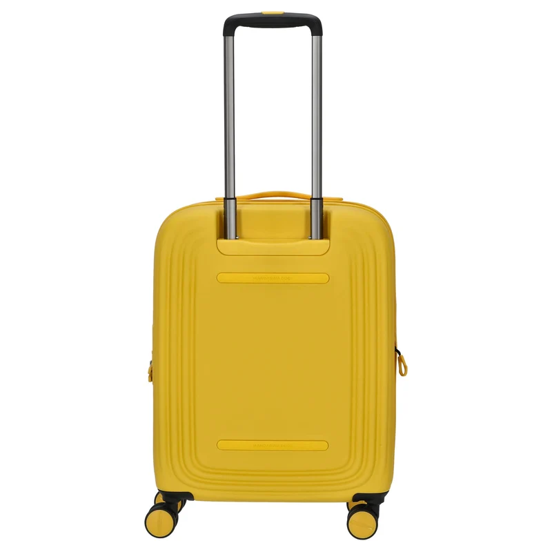 Mandarina Duck Logoduck+ - 4-Rollen-Kabinentrolley 52 cm erw. (duck yellow)