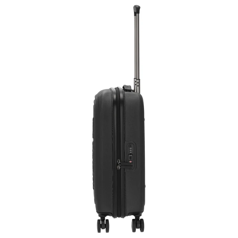 Mandarina Duck Logoduck+ - 4-Rollen-Kabinentrolley 55 cm S (black)