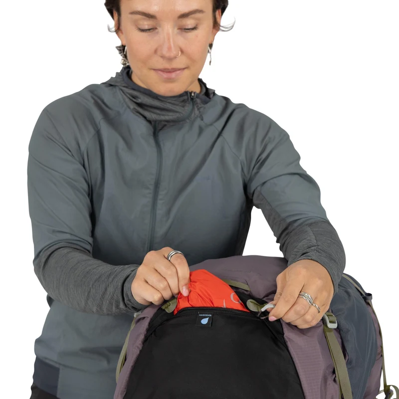 Osprey Hikelite 28 - Wanderrucksack 52 cm (graphite purple)