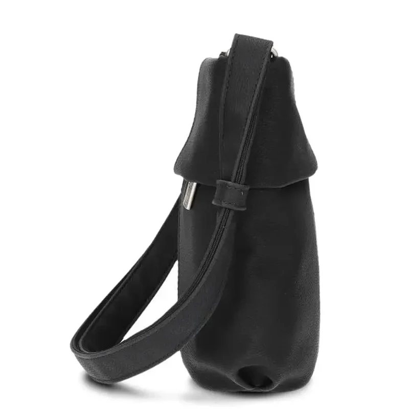 zwei Mademoiselle M45 - Schultertasche 22 cm (nubuk-black)