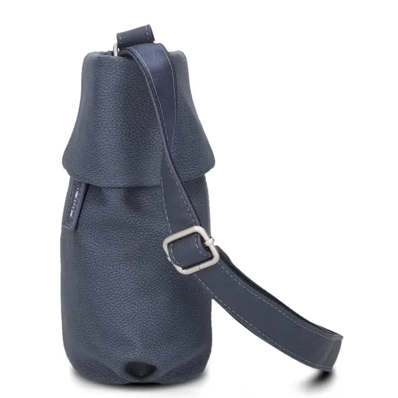 zwei Mademoiselle M45 - Schultertasche 22 cm (nubuk-blue)
