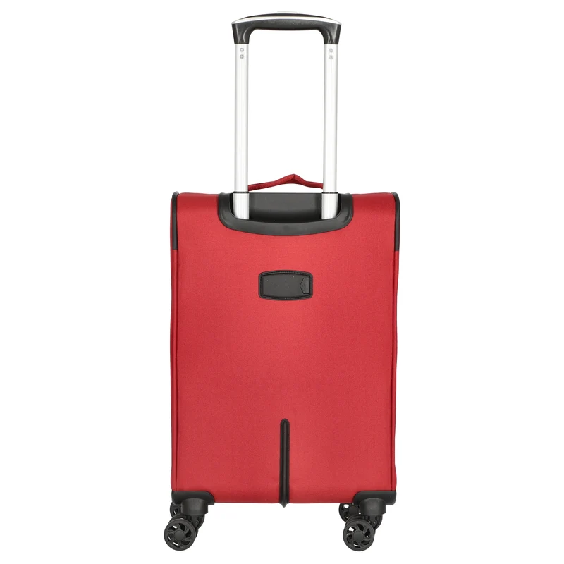 D&N Travel Line 6804 - 4-Rollen-Kabinentrolley S 55 cm (dunkelrot)
