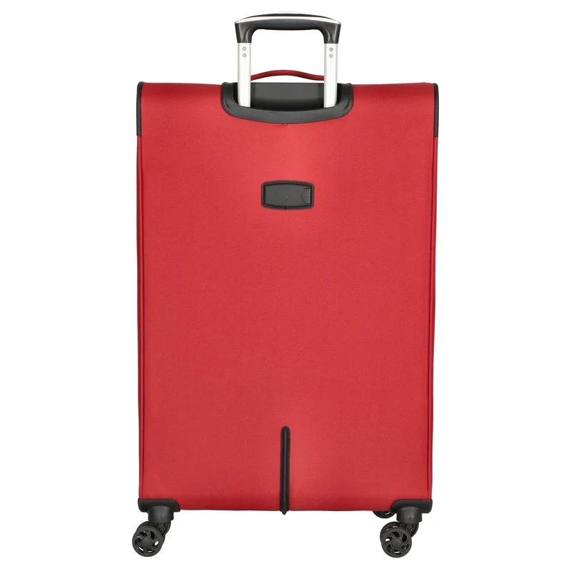 D&N Travel Line 6804 - 4-Rollen-Trolley L 76 cm (dunkelrot)