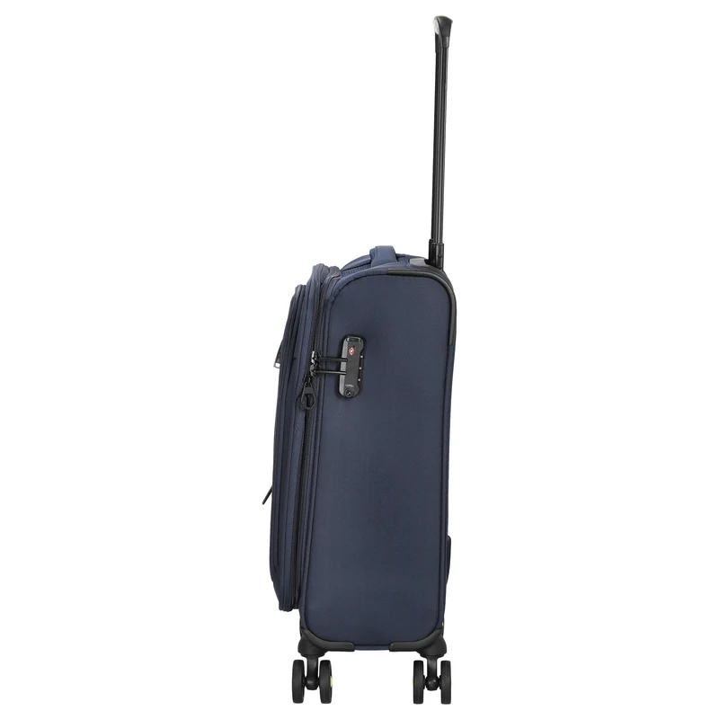 D&N Travel Line 9704 - 4-Rollen-Kabinentrolley S 55 cm (dark blue)
